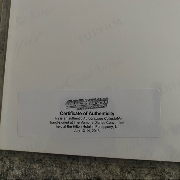 RARE Vampire Diaries Signed Poster Kat Graham Ian Somerhalder Paul Wesley - Picture 4 of 5